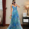 2026 Elegant Backless Mesh Gown